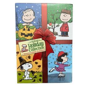 PEANUTS Holiday Collection Set of DVD 3 NEW NIB New in Box Sealed E5-16